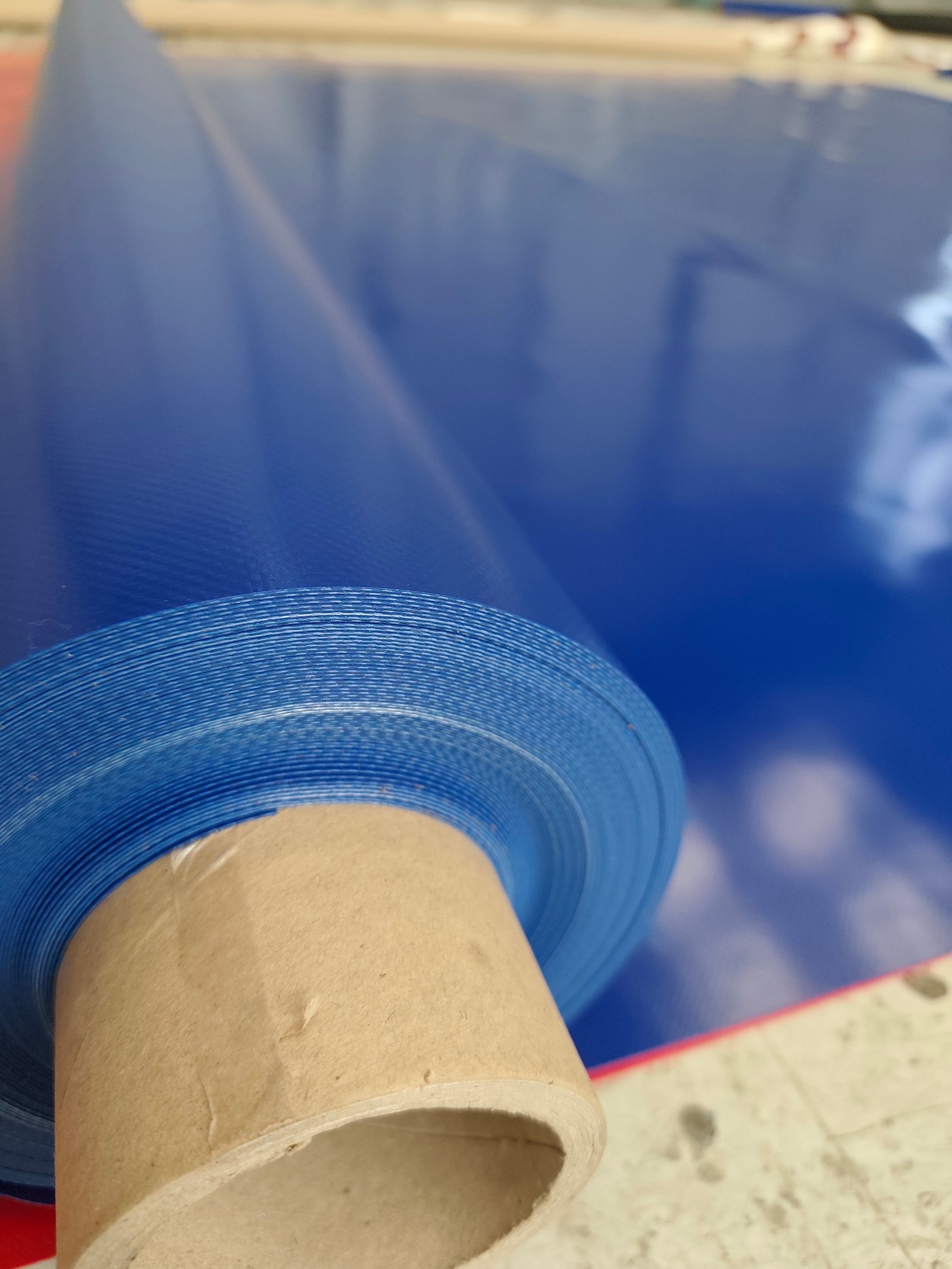 Bâche bleue 900 g/m²